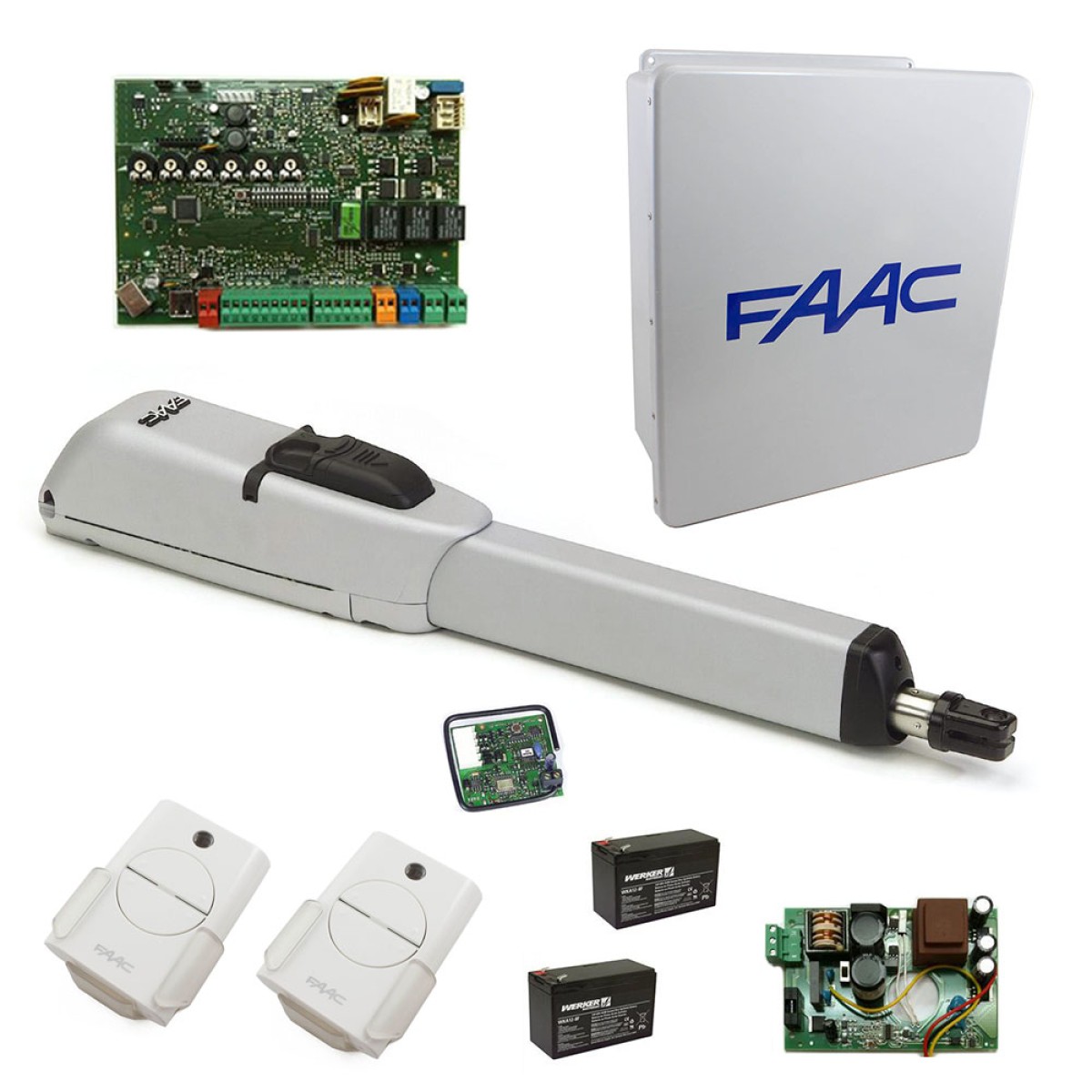 FAAC 415 Single Swing Gate Opener Kit (15ft / 700 lbs.) FAAC 10441811