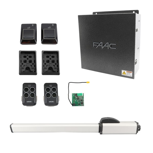 FAAC 422 CBAC Hydraulic Swing Gate Opener Kit with Arctic Oil 115V (10ft/ 900 lbs.) - FAAC 1042001277.5