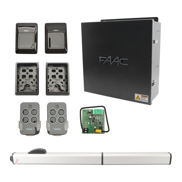 400 CBAC EG Long Hydraulic Swing Gate Operator Only with Arctic Oil (115V) - FAAC 1042021277