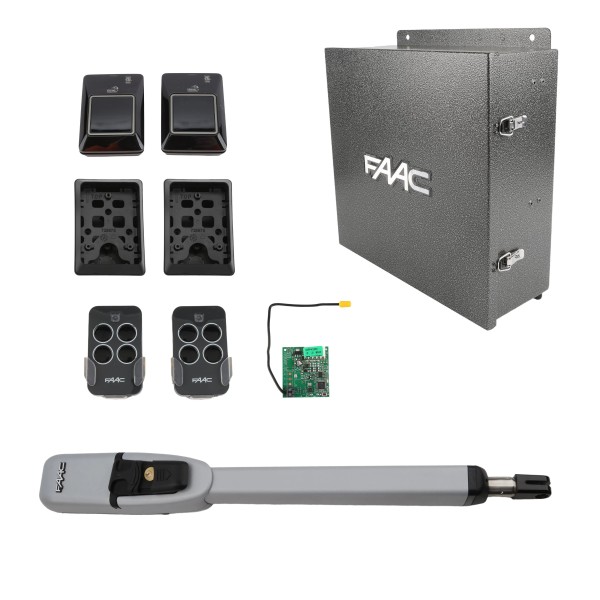 415 Swing Gate Operator Basic Single Kit - FAAC 10441811.5