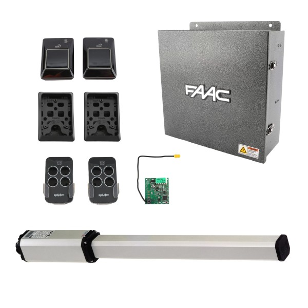 402 CBC Hydraulic Swing Gate Operator Kit with Regular Oil (230V) - FAAC 1044681.5