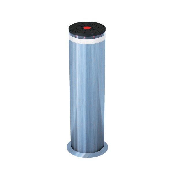 JS80 F Fixed JS 80 Non-Retractable Fixed High-Security Perimeter Protection Bollard (Stainless Steel) - FAAC 117851
