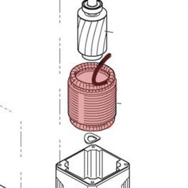 Stator (Motor) for 115V - FAAC 746755 