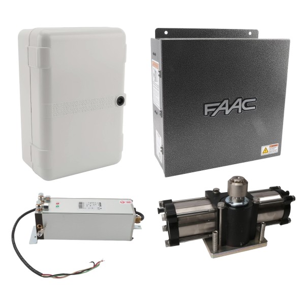 FAAC Single 750 CBAC 115V 100 Degree Pump Motor Assembly with Steel Enclosure - 750CPMA-115-100 (Operators)