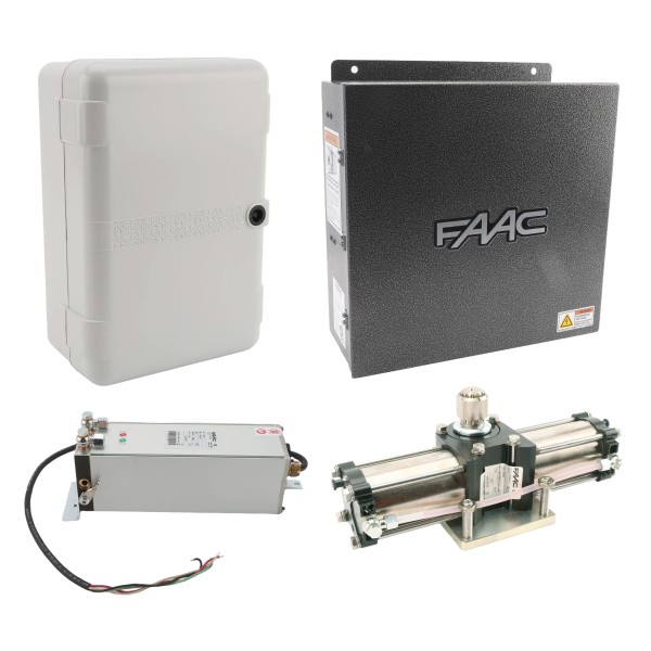 FAAC 750 CBAC 115V 180 Degree Pump Motor Assembly Kit with Steel Enclosure - 750CPMA-115-180 (Operators)