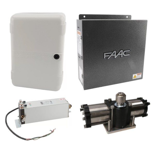 FAAC 750 CBAC 220V 100 Degree Pump Motor Assembly Kit with Steel Enclosure - 750CPMA-220-100 (Operators)