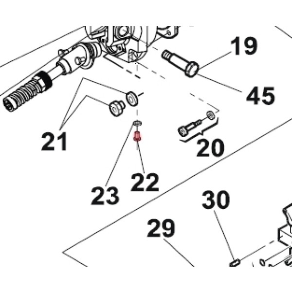 Vent Screw - FAAC 2275