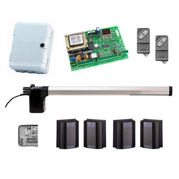 412 SX Swing Gate Operator Kit for Left Hinged Gates (10x12 Enclosure) - FAAC 412SX1.5