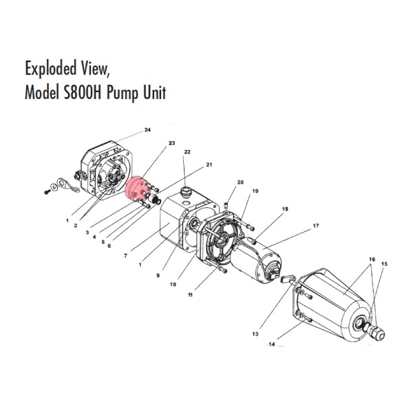 0.5 LT 10010 Pump (Highlighted Part Only)