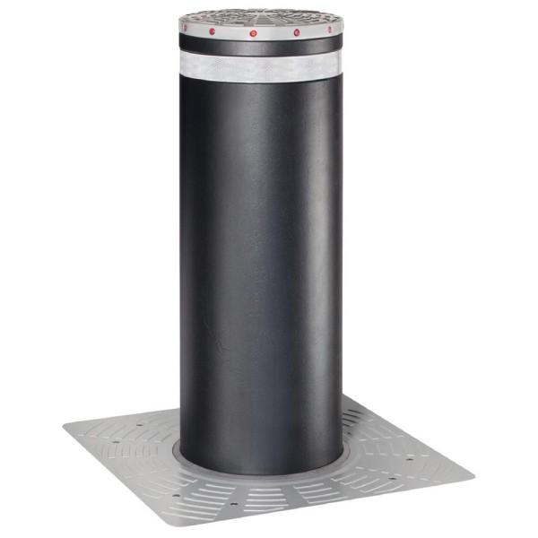 J355 HA M50 EFO Automatic Retractable Security Bollard in Stainless Steel - FAAC 116382