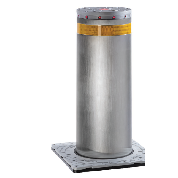 FAAC J275 F 2K20 H800 Fixed Perimeter Security Bollard - Shallow Mounted - Polyester Painted