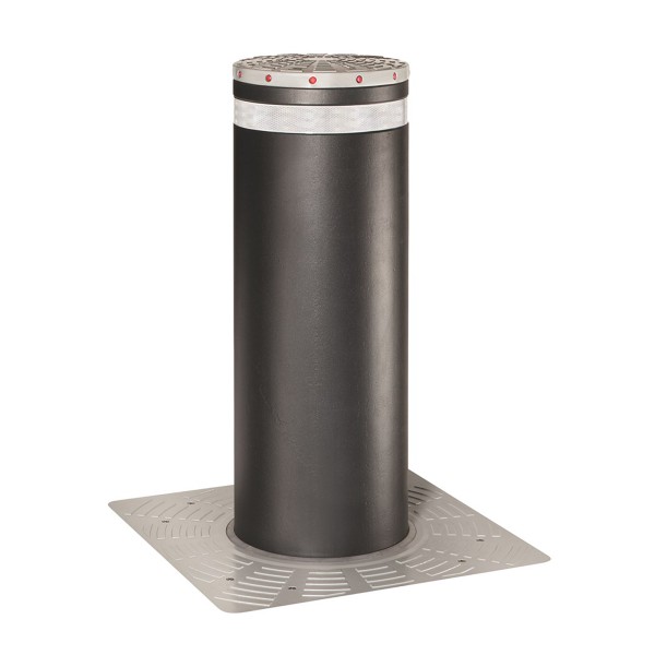 J355 HA M30-P1 EFO Crash Rated Automatic Retractable Security Bollard (Stainless Steel) - FAAC 116335