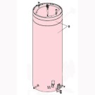 J275HA H600 Bollard Cylinder - FAAC 63000906