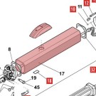 Opener Body (EG) for 400 - FAAC 7161835