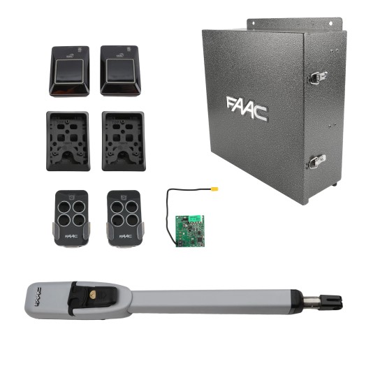 415 Swing Gate Operator Basic Single Kit - FAAC 10441811.5