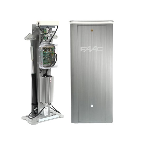 FAAC B680H Automatic Barrier Gate Opener - Stainless Steel (Barrier Arm Sold Separately) - FAAC 1046801SSL