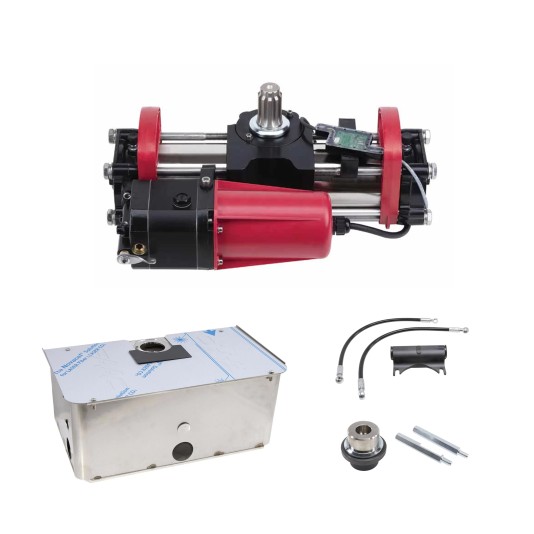 S800H CBAC 180° In-Ground Hydraulic Swing Gate Operator Secondary Kit (Stainless Steel) - FAAC 108712151.5SS
