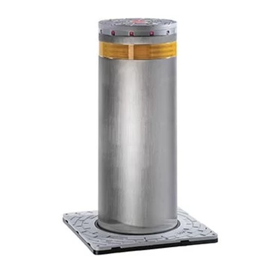 FAAC J275 Hydraulic-Automatic 2K20 Crash-Rated Bollard (800mm) - Stainless Steel