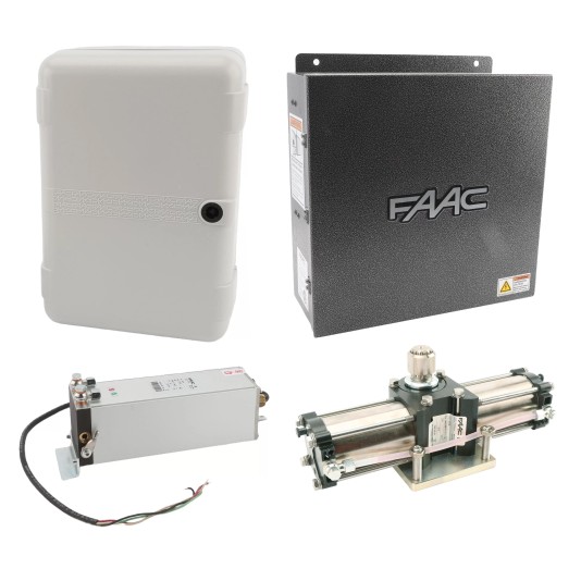 FAAC 750 CBAC 220V 180 Degree Pump Motor Assembly Kit with Steel Enclosure - 750CPMA-220-180 (Operators)