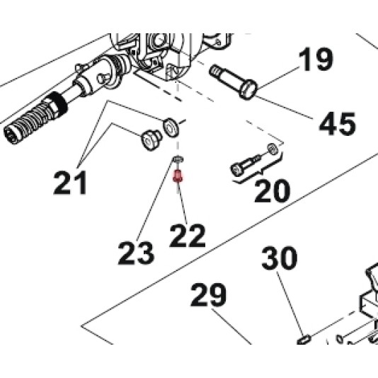 Vent Screw - FAAC 2275