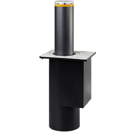 J200 SA 600 Semi-Automatic Retractable Bollard for Traffic Control in Stainless Steel - FAAC 116509