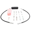 S800H CBAC 100° In-Ground Hydraulic Swing Gate Operator Secondary Kit (Stainless Steel) - FAAC 108710151.5SS