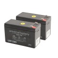 FAAC 12V, 8 Ah Double Battery Pack for FAAC Gate Opener - FAAC 3540.5 (Default)