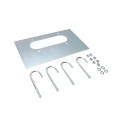 FAAC B680H Foundation Plate for Automatic Barrier Gate Opener - FAAC 490139 (Default)