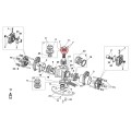 Upper Bushing Group For S800H ENC Drive Unit 100° - FAAC 63000557
