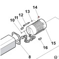 Hex Nut (4 mm) - FAAC 2367