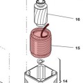 Stator (Motor) for 115V - FAAC 746755 