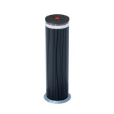FAAC JS80 Removable High-Security Crash-Rated Bollard (1000mm, Painted Steel)