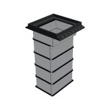 FAAC Bollard Pit for JS48 and JS80 Hydraulic Bollards - 117901