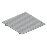 FAAC Bollard Pit Cover for JS48 and JS80 Hydraulic Bollards - 117903