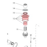 Bushing Group Top for 750 - FAAC 3907485