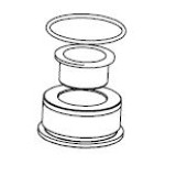 Bushing Group Bottom for 750 - FAAC 3907495