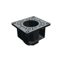 FAAC JS80 Removable Crash-Rated Bollard (1000mm) - Painted Steel