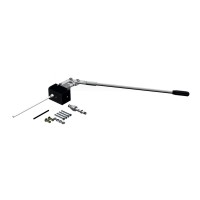 FAAC JS48 Hydraulic-Automatic Emergency Fast Operation Crash-Rated Bollard (1000mm) - Painted Steel
