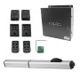 FAAC 400 CBAC Standard Hydraulic Swing Gate Opener Kit with Regular Oil 230V (16ft / 1300 lbs.) - FAAC 1042011.5