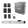 FAAC 400 CBAC EG Long Hydraulic Swing Gate Opener Kit with Regular Oil 230V (18ft / 1500 lbs.) - FAAC 1042021.5