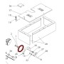 O-Ring (66.40 x 1.78 mm) for 750 - FAAC 7090170015