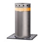 J275 F Fixed H800 Commercial Security Perimeter Traffic Control Bollard (Stainless Steel) - FAAC 116041