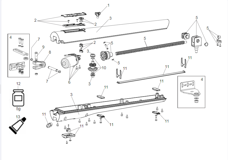 FAAC S418 Parts Swing Gate Opener Parts FAAC Part Finder Parts