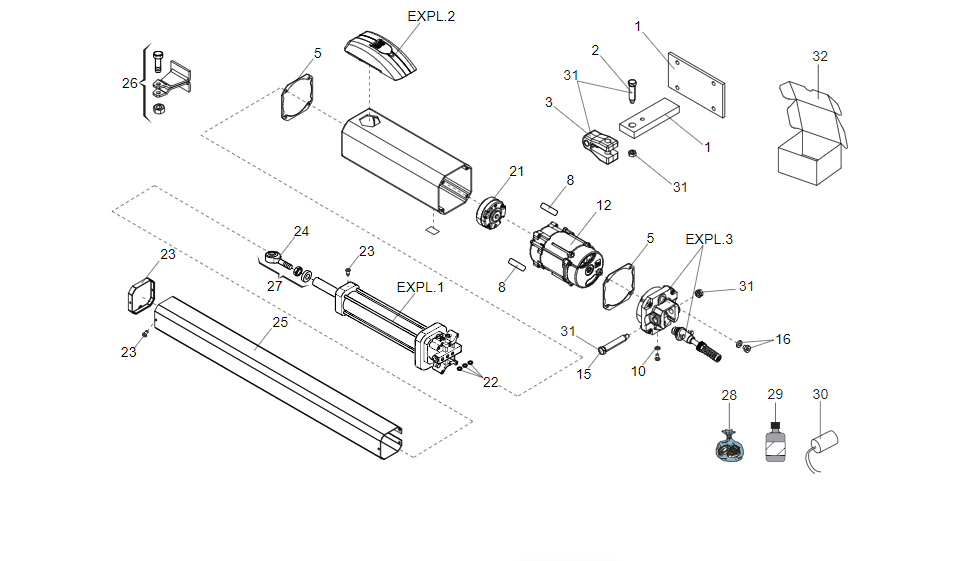 FAAC 422 Parts Swing Gate Operator Parts FAAC Part Finder Fast