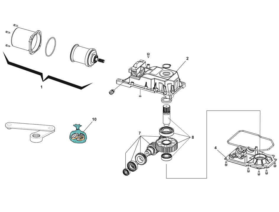 FAAC 770 Parts Diagram