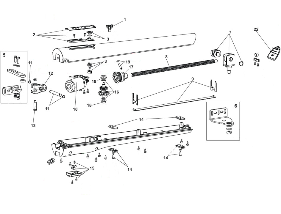 FAAC S418 Parts - Swing Gate Operator Parts - FAAC Part Finder | Fast ...