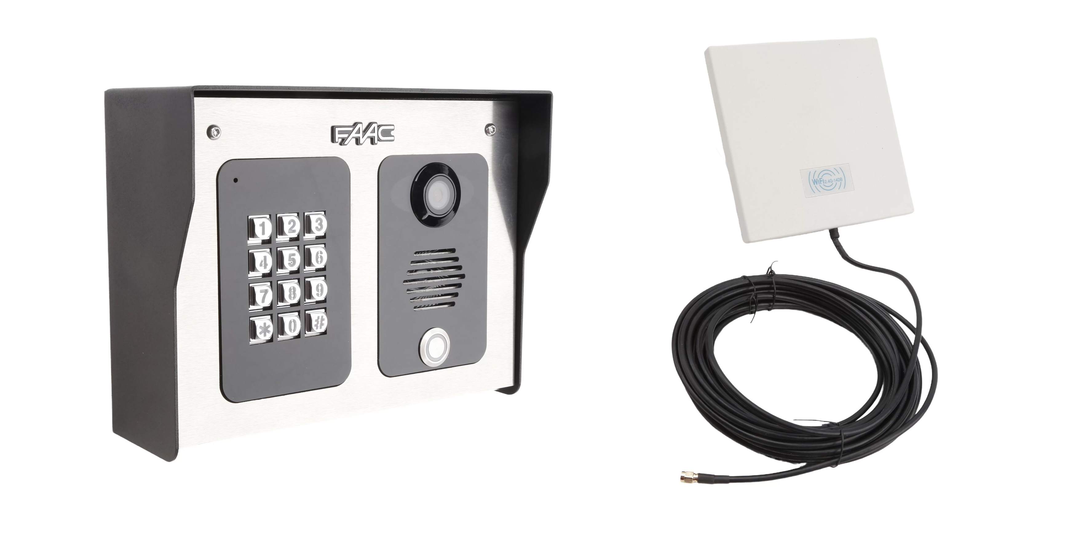 4000 series cellular wifi video intercom entry system