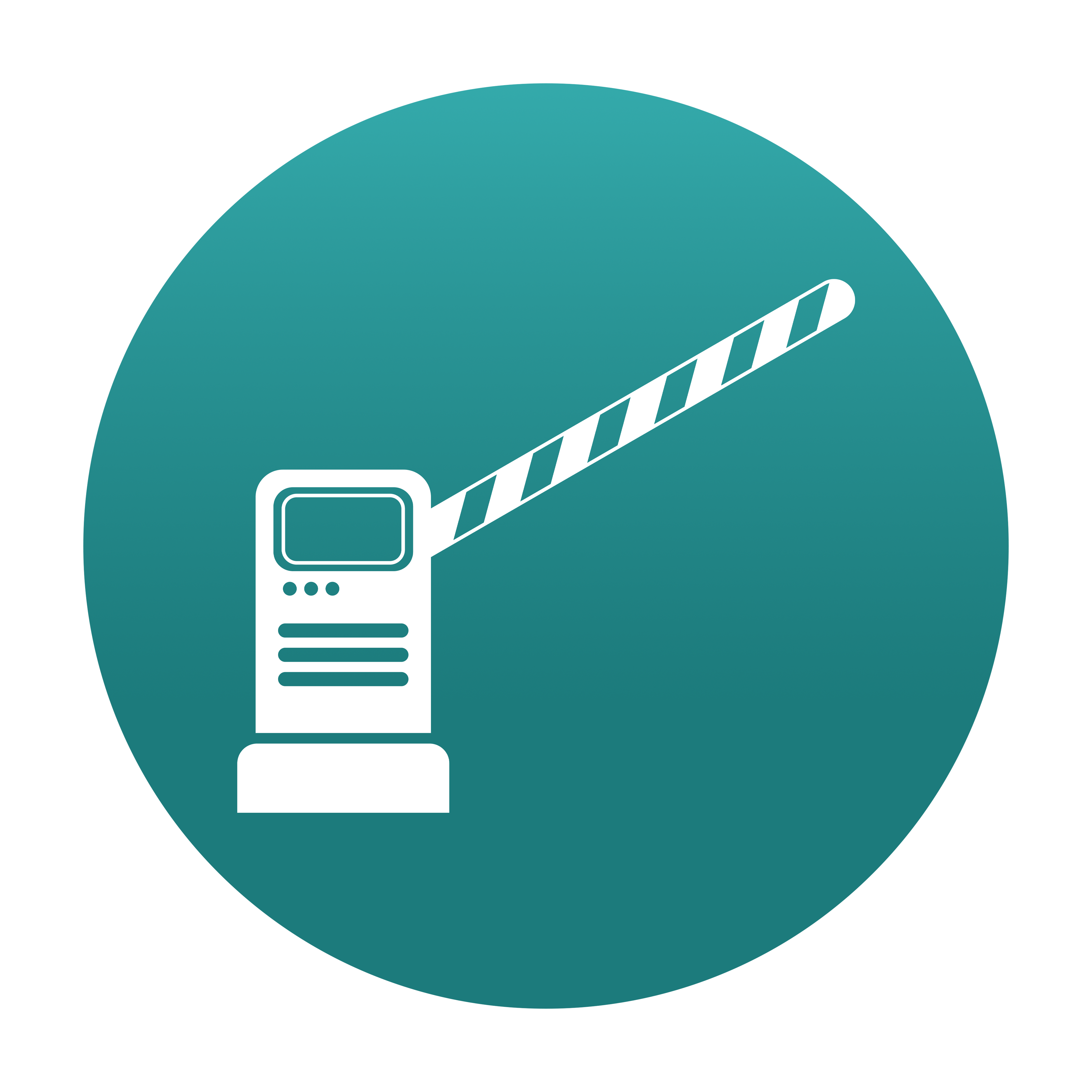barrier arm opener icon