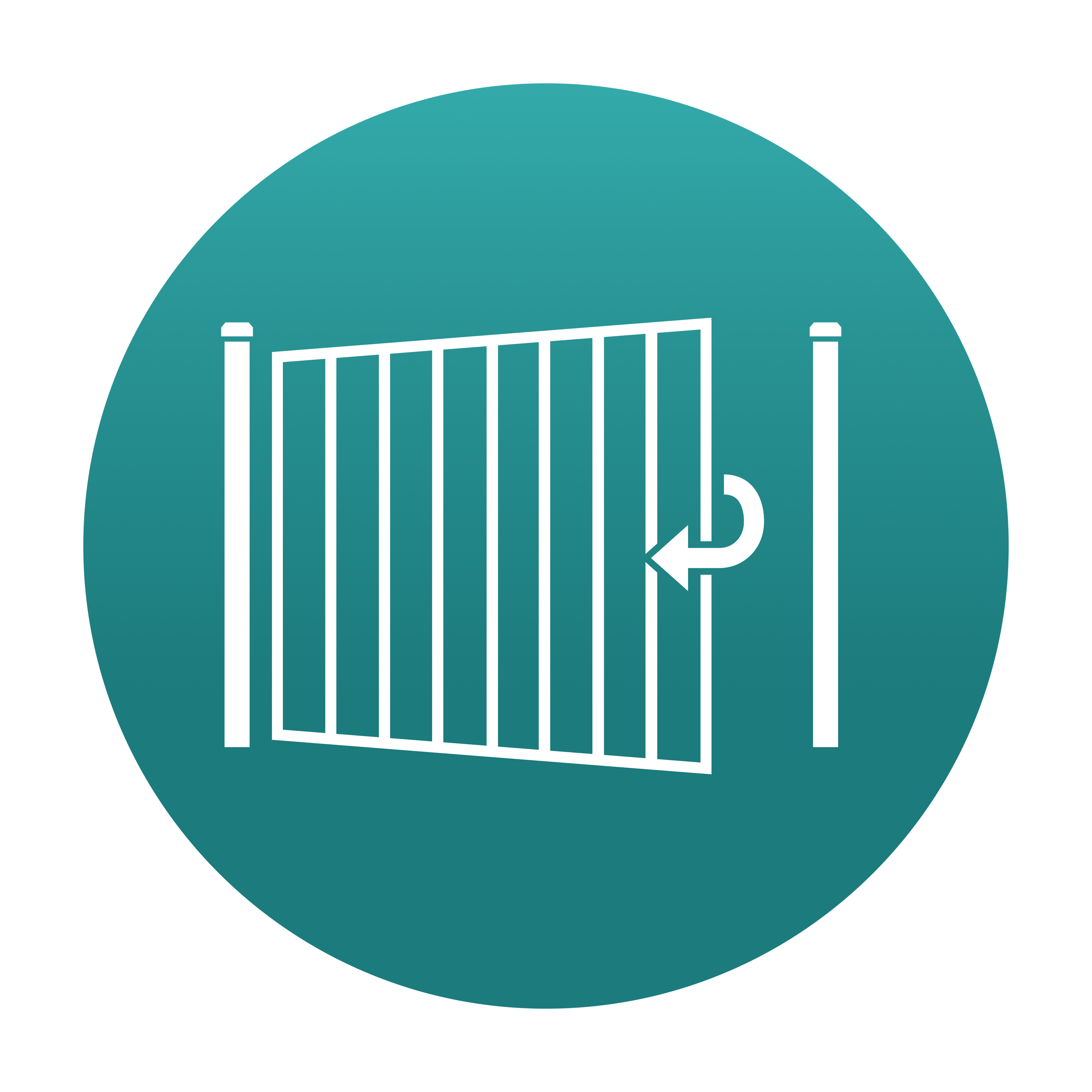 swing gate opener icon