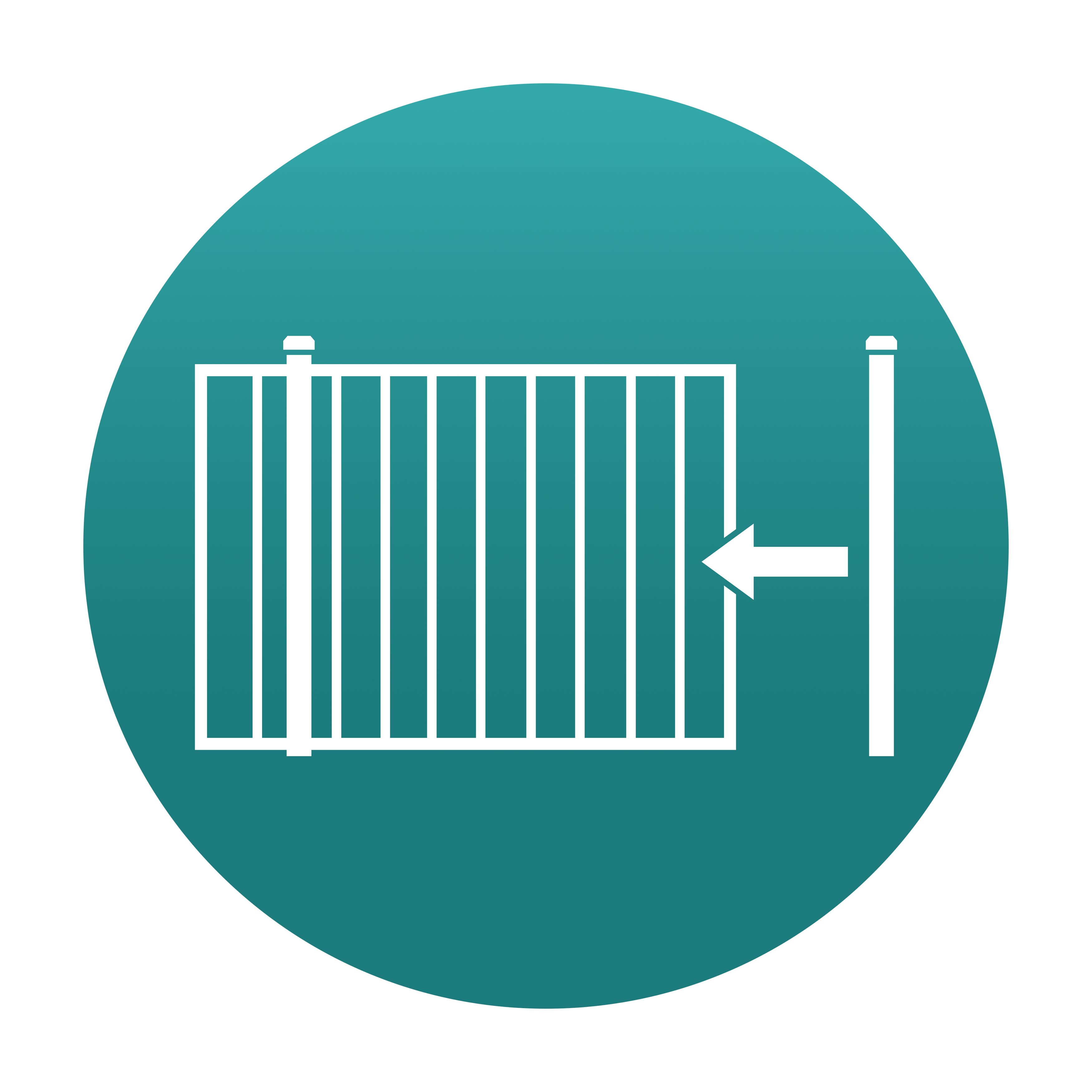 slide gate openers icon